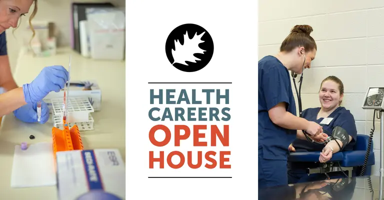 health careers open house header
