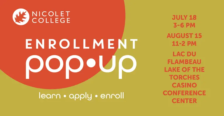 Enrollment Pop-up event