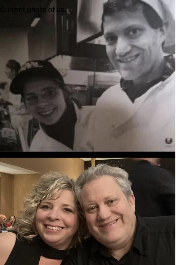 before and after photos of tony and his wife